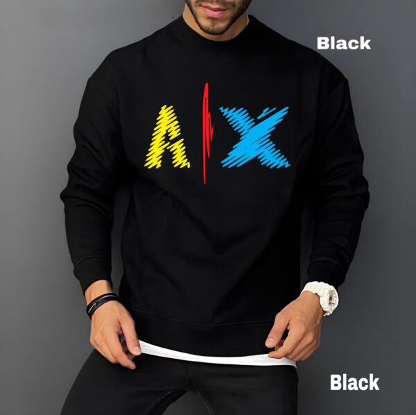 Premium ARMANI EXCHANGE Winter Sweatshirt - Image 3