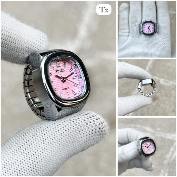 Malachite Dial Watch Ring - Image 2