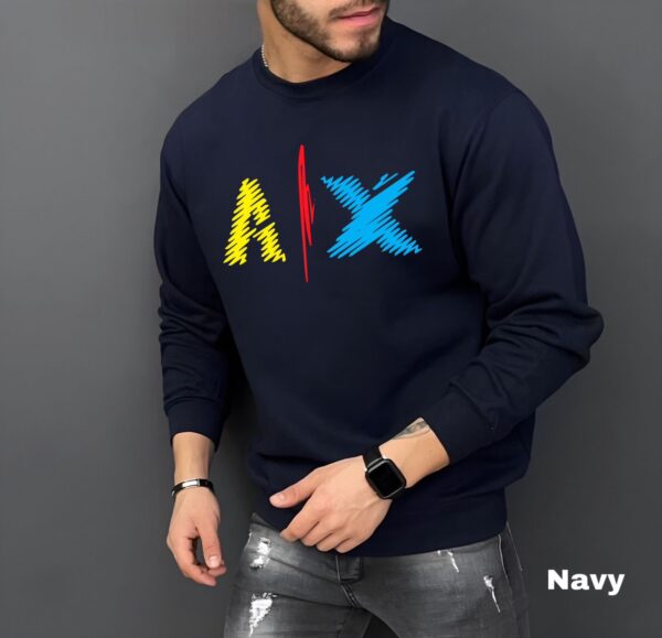 Premium ARMANI EXCHANGE Winter Sweatshirt - Image 7