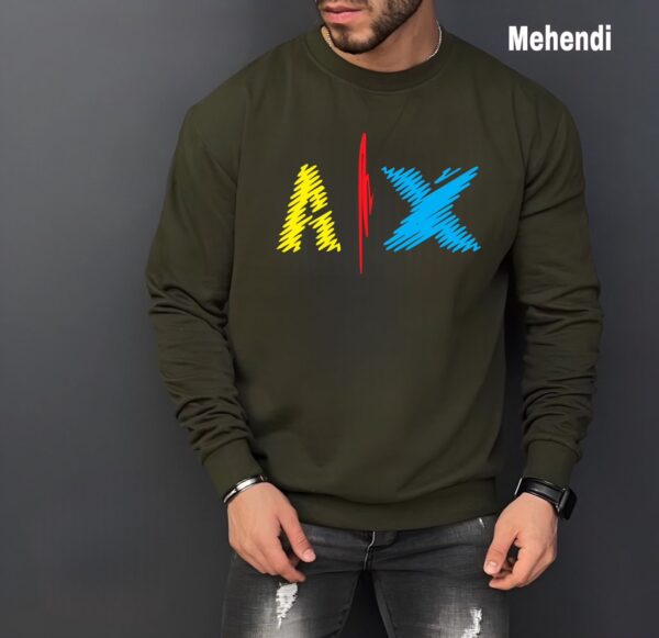 Premium ARMANI EXCHANGE Winter Sweatshirt - Image 2