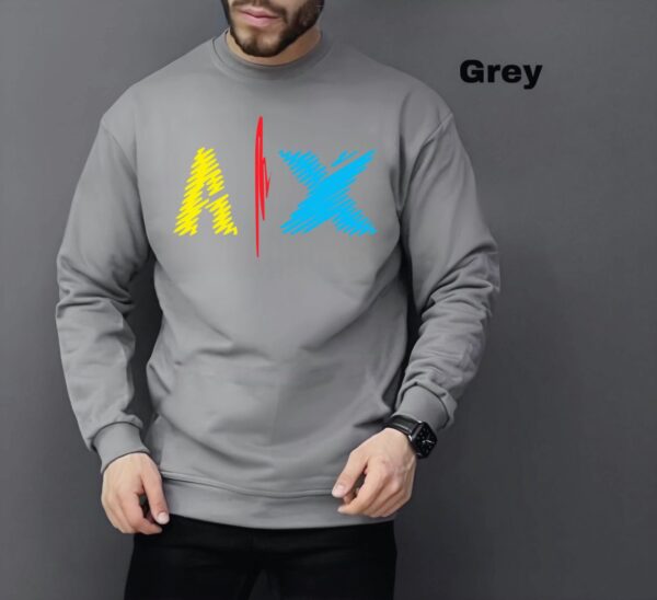 Premium ARMANI EXCHANGE Winter Sweatshirt - Image 4